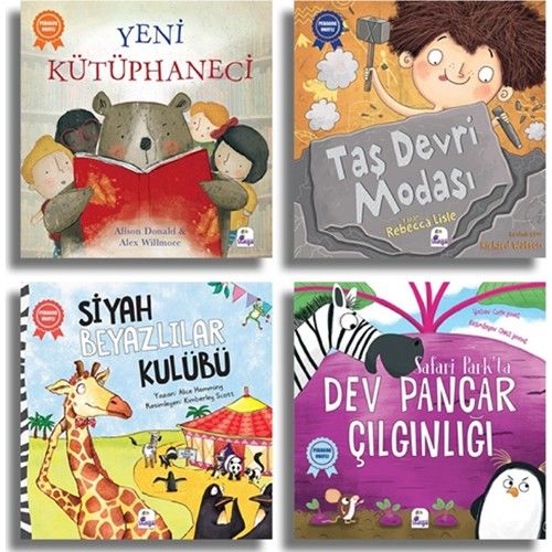 Pedagog Onaylı Uyku Vakti Hikayeleri Seti 2 (4 Kitap)