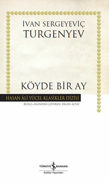 Köyde Bir Ay (Ciltli)  İVAN SERGEYEVİÇ TURGENYEV
