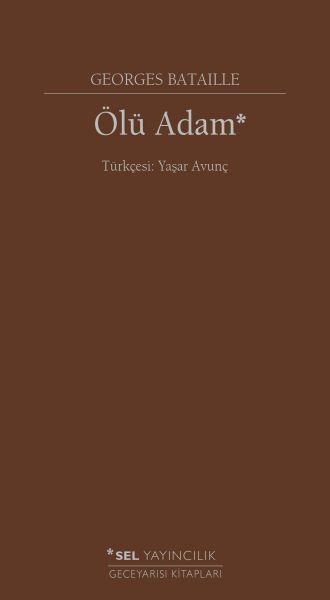 Ölü Adam Geceyarısı Kitapları GEORGES BATAİLLE