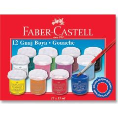 Faber Castell Guaj Boya 12 Renk