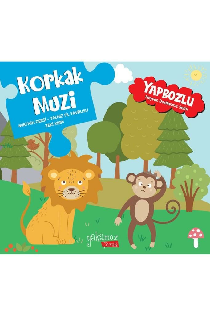 Yapbozlu Kitap Korkak Muzi