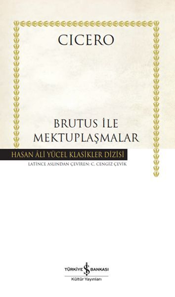 Brutus İle Mektuplaşmalar (Ciltli)  CICERO