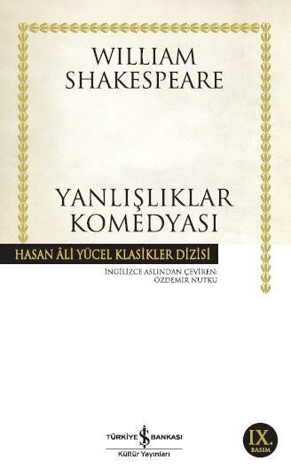 Yanlışlıklar Komedyası Hasan Ali Yücel Klasikleri WİLLİAM SHAKESPEARE