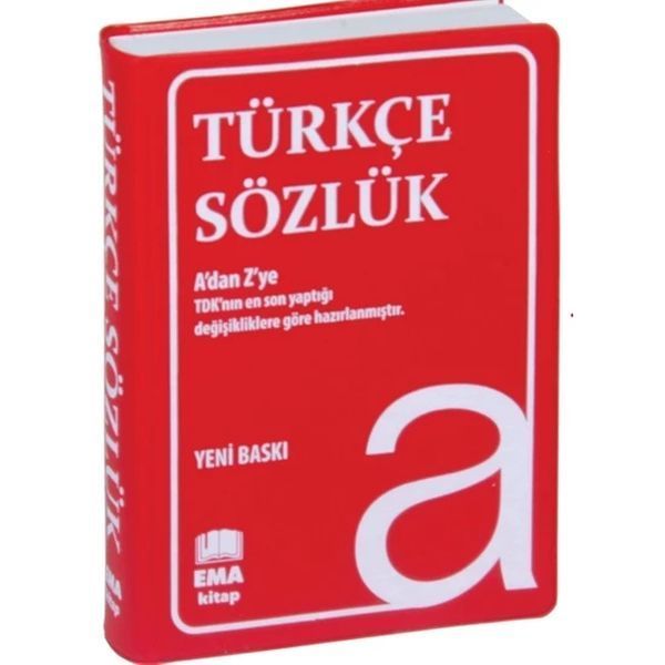 Türkçe Sözlük ADan ZYe Tdk Uyumlu Plastik Kapak