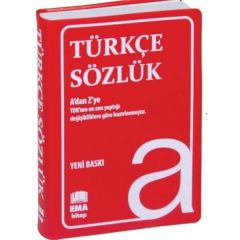 Türkçe Sözlük ADan ZYe Tdk Uyumlu Plastik Kapak