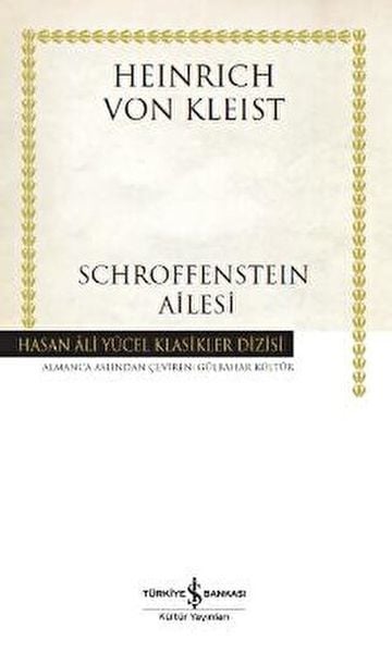 Schroffensteın Ailesi (K.Kapak)  HEINRICH VON KLEIST