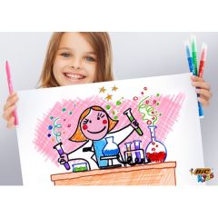 Bic Kids Couleur Yıkanabilir Keçeli Boya Kalemi 12 Renk
