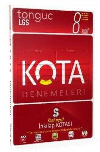 Tonguç 8. Sınıf KOTA Konu Taramaları İnkılap Kotası