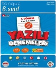 Tonguç 6. Sınıf Yazılı Denemeleri 1. Dönem 1 ve 2. Yazılı
