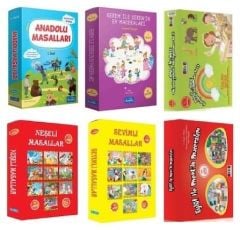 1. Sınıf Hikaye Seti 60 Kitap (Eylül İle Mert + Anadolu Masalları + Asya İle Ayaz +Sevimli Masallar + Kerem İle Ceren + Neşeli Masallar)