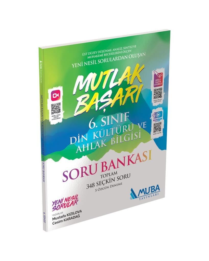 Muba Mutlak Başarı 6.Sınıf Din Kültürü ve Ahlak Bilgisi Soru Bankası