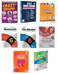 6. Sınıf Tüm Dersler Soru Bankası Seti Kampanyalı 8 Kitap (Set 2)