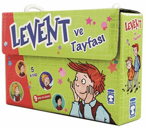 Levent ve Tayfası 1 Set - (5 Kitap) MUSTAFA ORAKÇI
