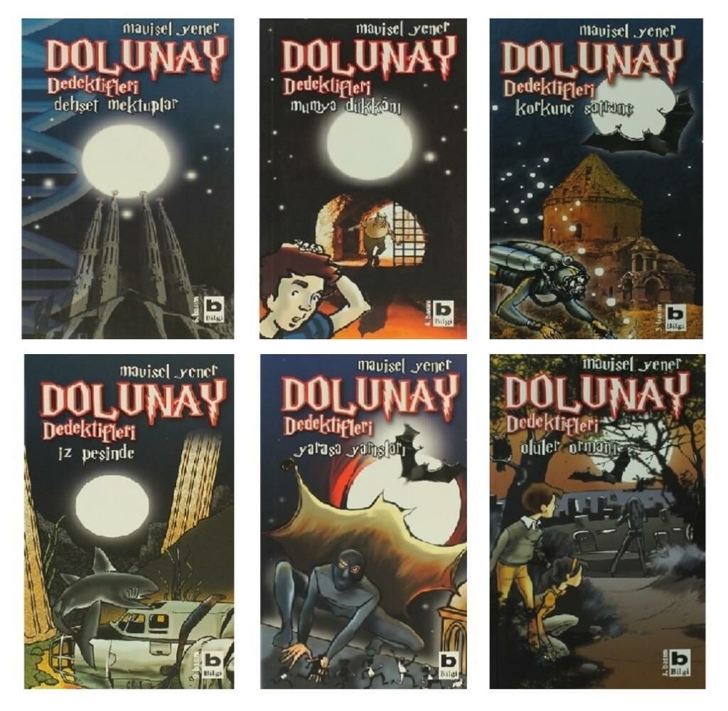 Dolunay Dedektifleri Seti 6 Kitap Set