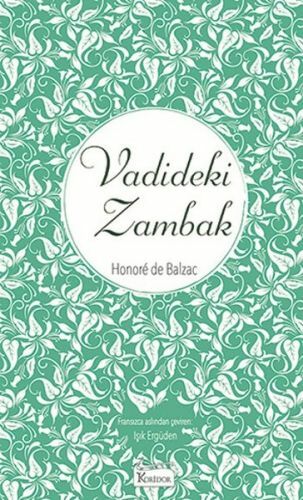 Vadideki Zambak Bez Ciltli HONORE DE BALZAC