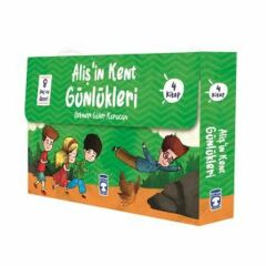 Alişin Kent Günlükleri - Set (4 Kitap) ŞEBNEM GÜLER KARACAN
