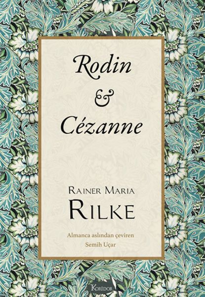 Rodin Cézanne Bez Ciltli RAİNER MARİA RİLKE