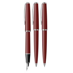 Scrikss 33 Kalem Seti 3 lü Bordo (Versatil - Dolmakalem - Tükenmez)