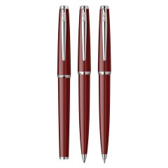 Scrikss 33 Kalem Seti 3 lü Bordo (Versatil - Dolmakalem - Tükenmez)