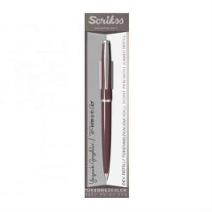 Scrikss 33 Tükenmez Kalem Bordo