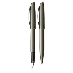 Scrikss 39 Set Dolma Kalem-Tükenmez Kalem Titanium Lüx Kutuda