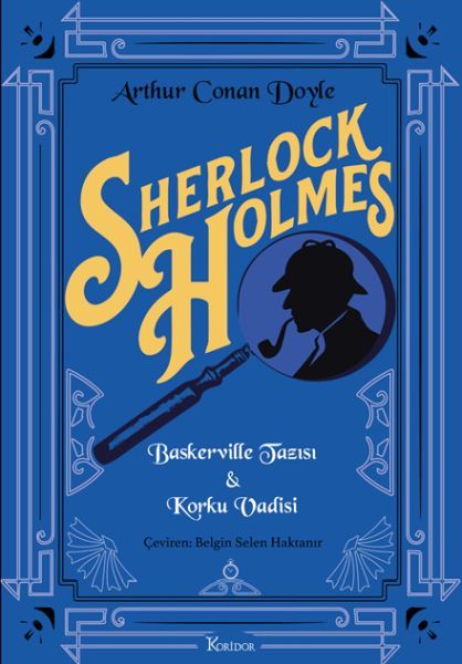 Sherlock Holmes Baskerville Tazısı Korku Vadisi Bez Cilt ARTHUR CONAN DOYLE