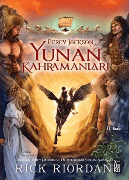 X Percy Jackson Ve Yunan Kahramanları RICK RIORDAN
