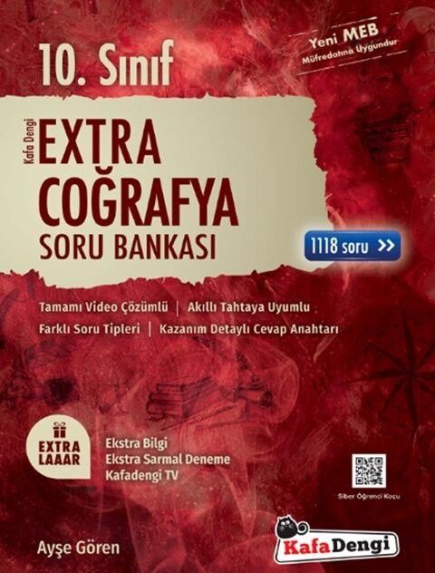 Kafa Dengi 10. Sınıf Extra Coğrafya Soru Bankası