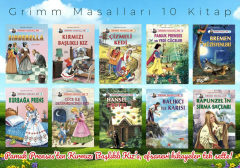 1. Sınıf Grimm Masalları 10 Kitap Set