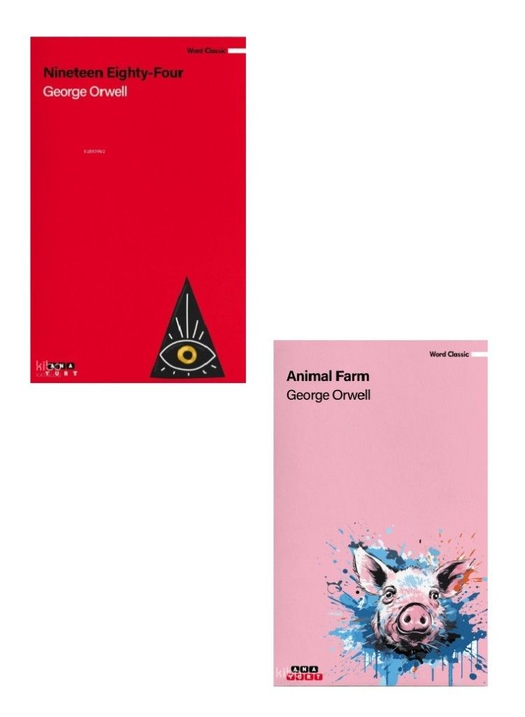 George Orwell İngilizce Romanlar (2 Kitap)