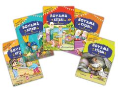 Timaş Renklerle Güzel Dinim Boyama Kitabı Seti 5 Kitap