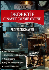 Dedektif Cinayet Çözme Oyunu Profesör Cinayeti