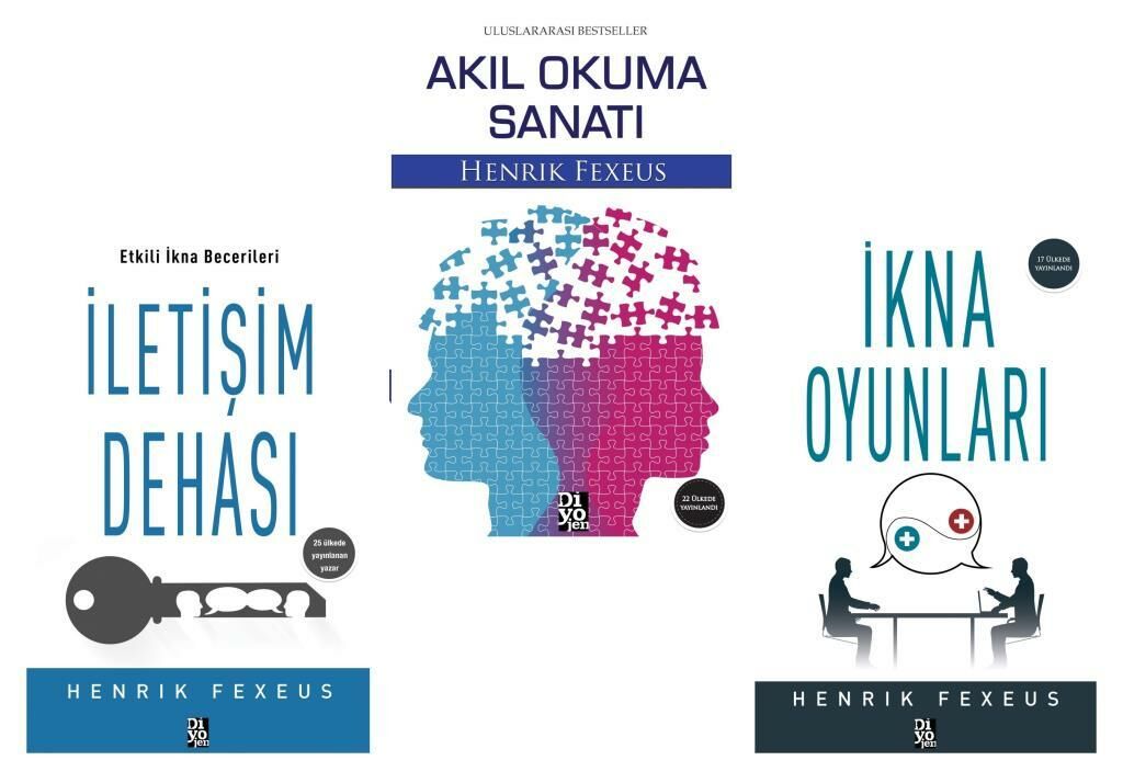 Henrık Fexeus Kişisel Gelişim Seti 3 Kitap