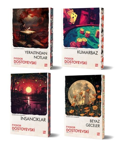 Dostoyevski Seti 4 Kitap