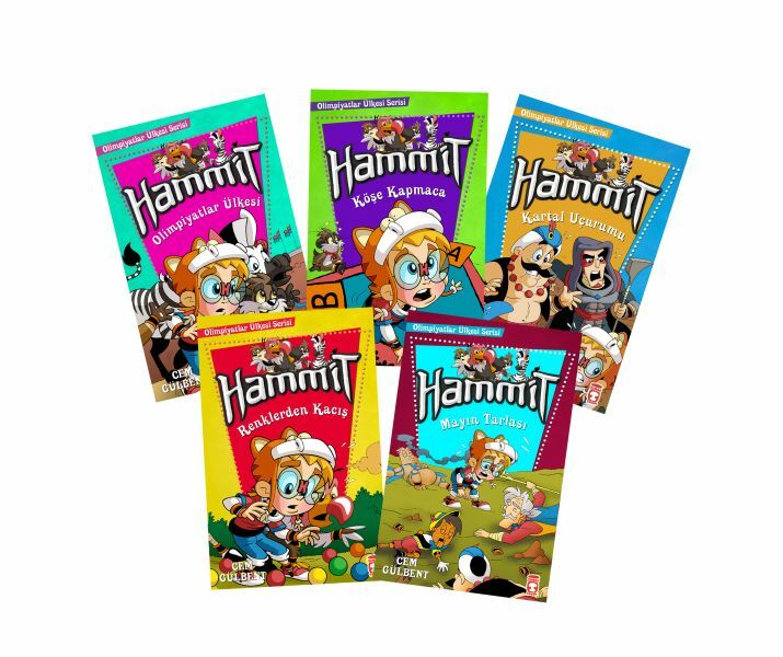 Hammit Olimpiyatlar Ülkesi 3 Set - (5 Kitap) CEM GÜLBENT