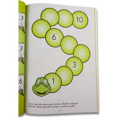 Şirin ve Eğitici Serisi 5 Kitap (Çizgiler - Matematik - Sayılar - Harfler - Etkinlikler)