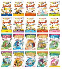 Gönül Boyama Kitabı Seti 20 Kitap