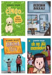 Şermin Yaşar Dedemin Bakkalı Cingo Abartma Tozu Oh Ala Memleket Set 4 Kitap