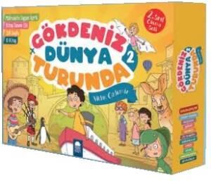 Mavi Kirpi 2. Sınıf Gökdeniz Dünya Turunda Hikaye Seti 2 (10 Kitap)