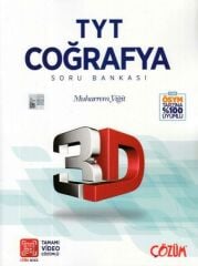 3D TYT Coğrafya Tamamı Video Çözümlü Soru Bankası