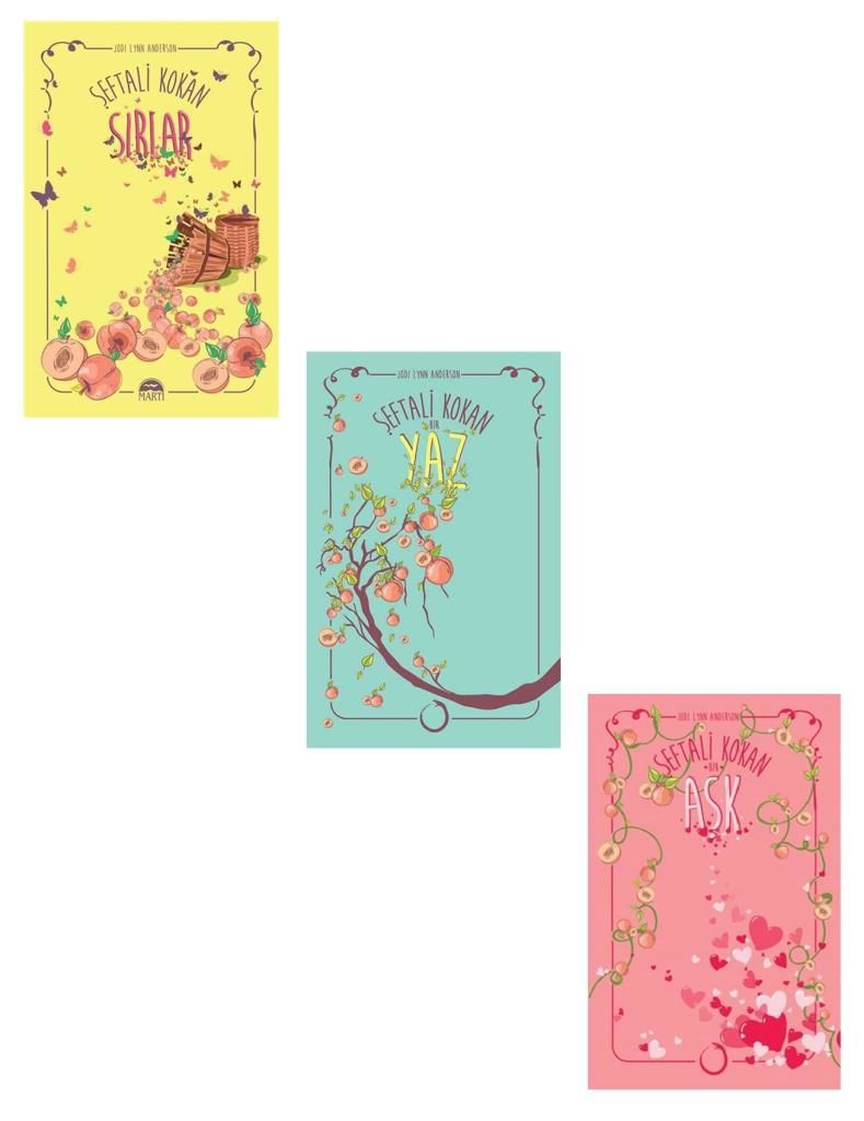 Şeftali Kokan Aşk + Şeftali Kokan Yaz+Şeftali Kokan Aşk Sırlar 3 Kitap Set