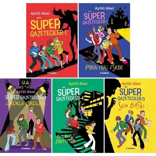 Süper Gazeteciler 5 Kitap Set AYTÜL AKAL