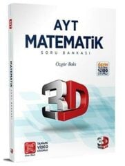 3D AYT Matematik Tamamı Video Çözümlü Soru Bankası