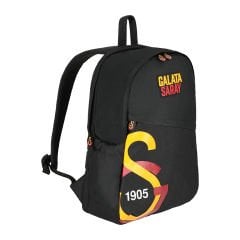 Galatasaray Logo Detaylı Siyah Sırt Çantası