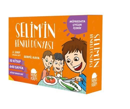 Mavi Kirpi 3. Sınıf Selimin Renkli Dünyası Seti 10 Kitap