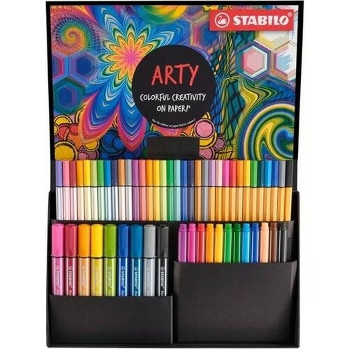 Stabilo Kreatif Keçe Uçlu Set Arty 55'li Yeni