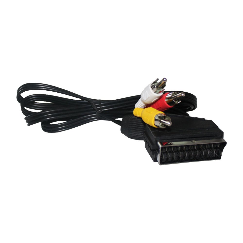 EC-40  SCART 3 RCA FLAT KABLO-1,2M