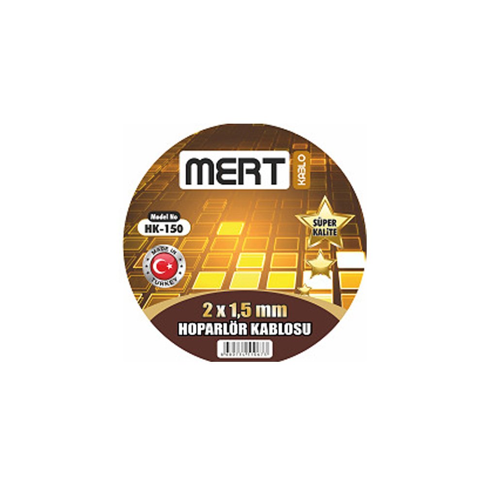 HK-150  MERT 2*1,5 MM HOPARLÖR KABLOSU-100M