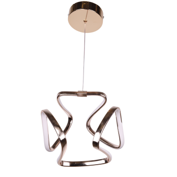 Küp Altın Led Avize