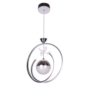 Mimoza Krom 3 Renk Led Avize